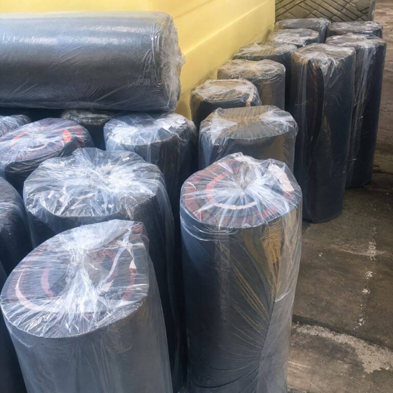 packing kasur gulung siap kirim